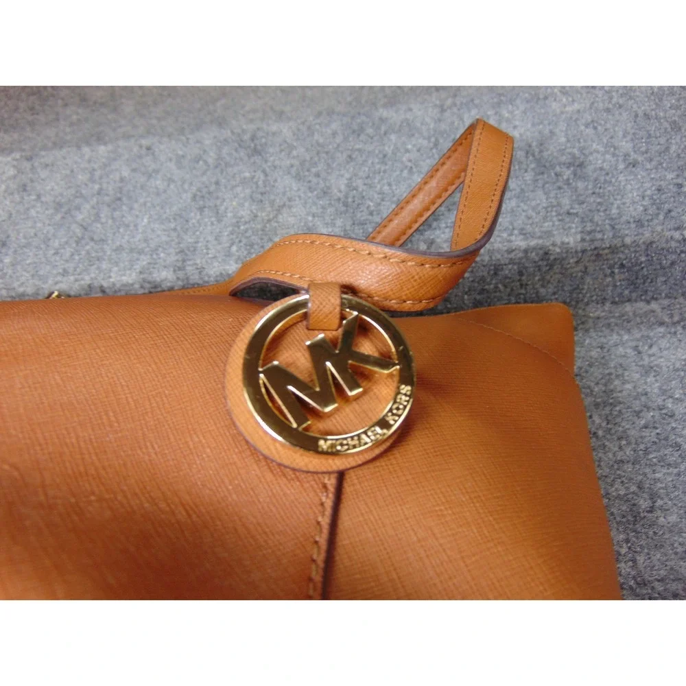 Michael Kors Jet Set‎ Travel Tote Bag Tan 30F2GTTT8L Saffiano Leather Designer